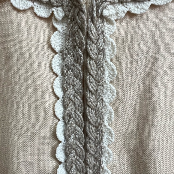 J. Crew Cropped Woven Linen Lady Jacket in Buff Clay - Picture 6 of 11